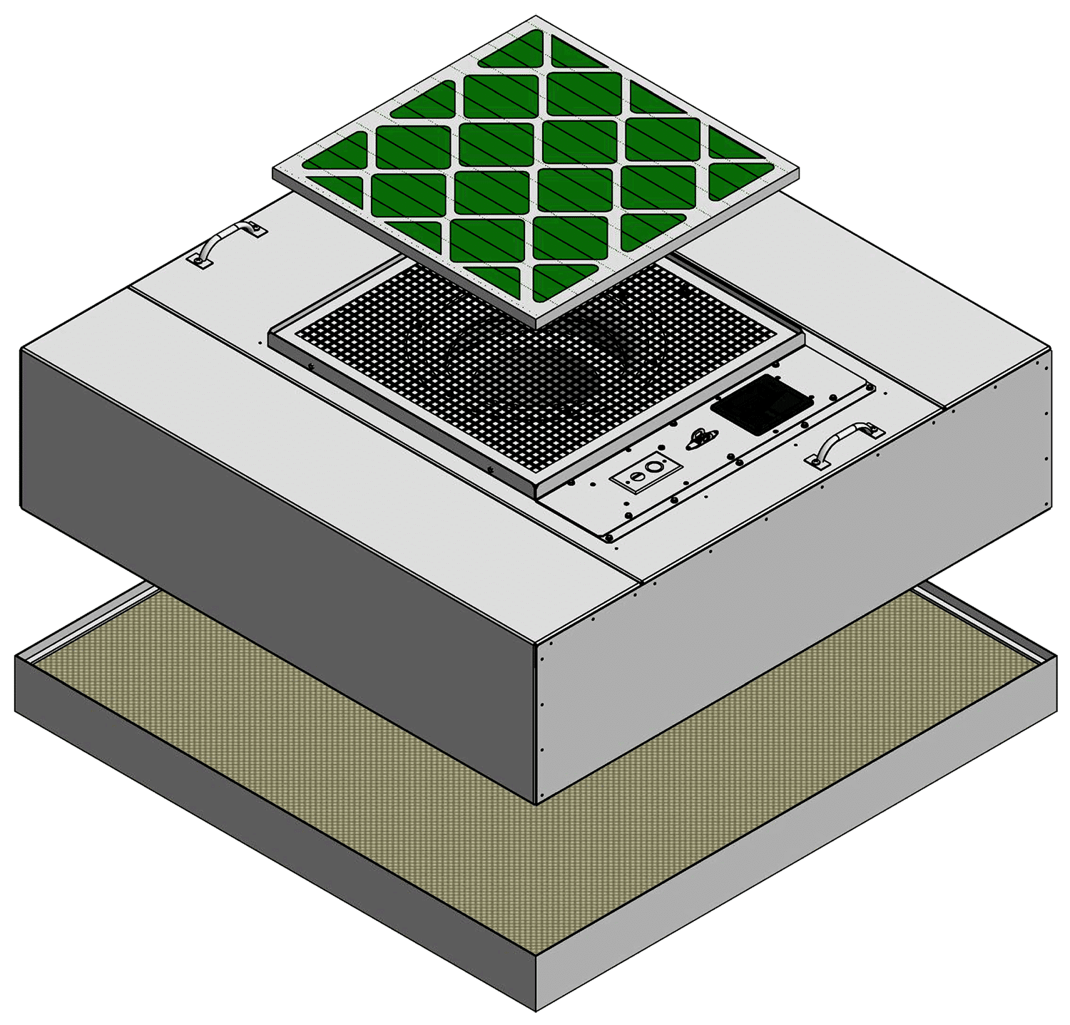 Fan-Filter-Unit-On-Filter-4x4