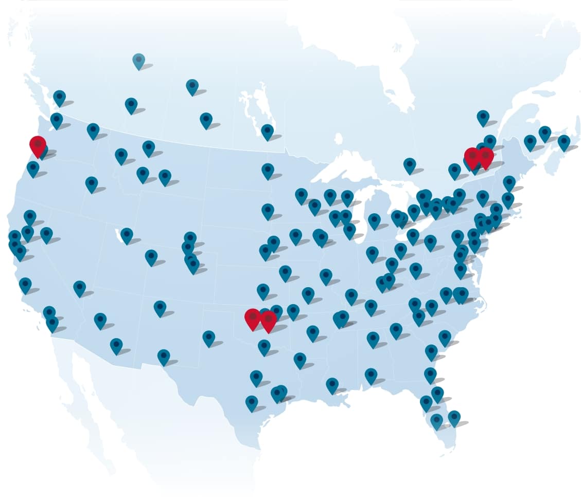 rep location map