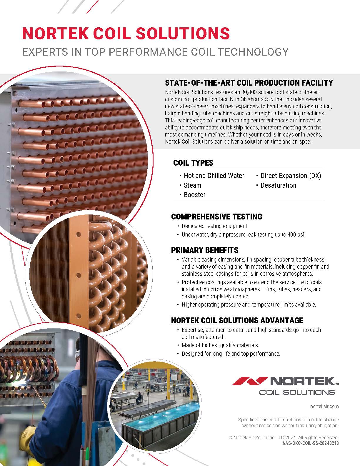 NORTEK COIL SOLUTIONS: EXPERTS IN TOP PERFORMANCE COIL TECHNOLOGY